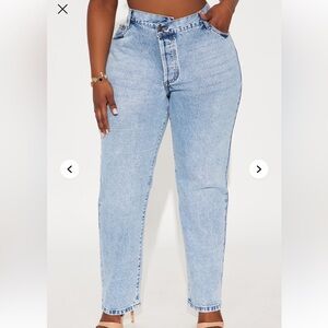 Crossover Straight leg jeans